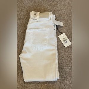 Citizens of Humanity COH Jolene High Rise Vintage Slim Whiteout Size 28